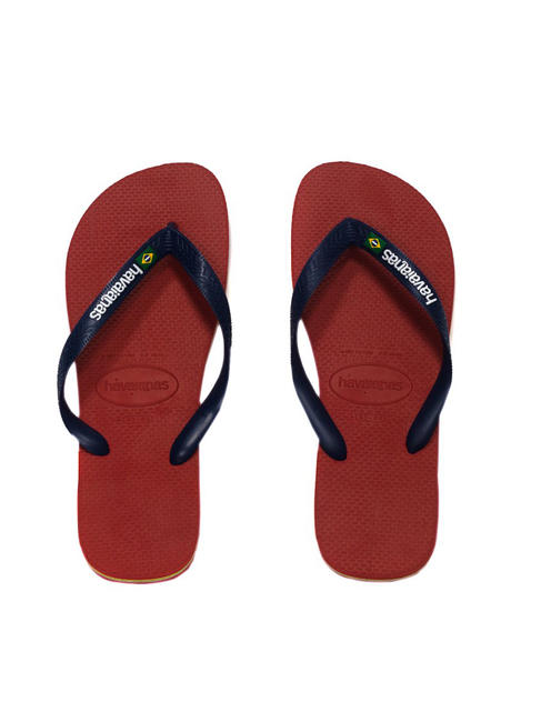 HAVAIANAS flip flops BRASIL RED - Pantofi unisex