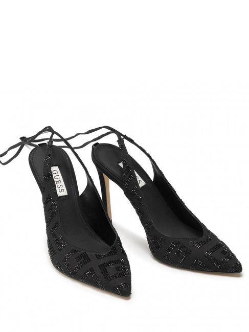 GUESS BRIOLAI SANDALĂ BLACK - Pantofi femei