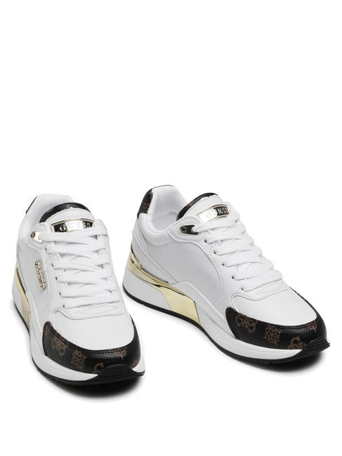 GUESS MOXEA SANDALĂ whi / br - Pantofi femei