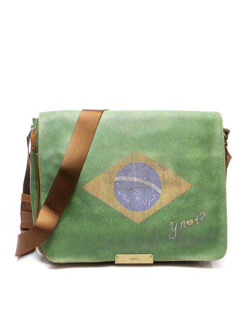 YNOT flag vintage borsa a tracolla geanta de umar BRAZILIA - Genți femei