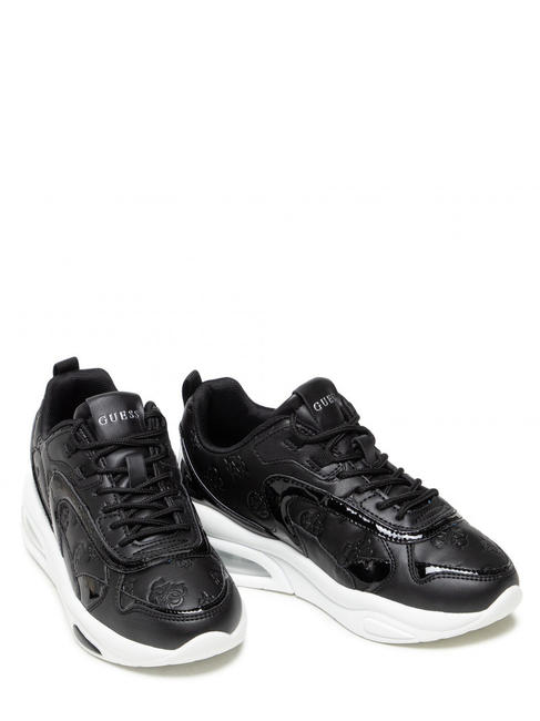GUESS FEVER SNEAL Adidași Negru / negru - Pantofi femei