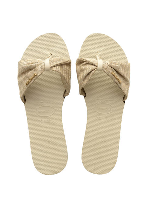 HAVAIANAS YOU SAINT TROPEZ MATERIAL CITY Sandale bej - Pantofi femei