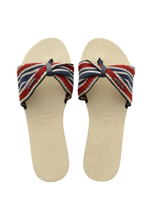 HAVAIANAS YOU SAINT TROPEZ FITA Sandale bej - Pantofi femei