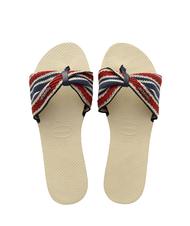 HAVAIANAS YOU SAINT TROPEZ FITA Sandale bej - Pantofi femei - 1