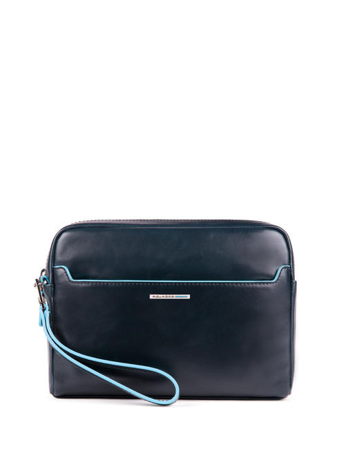 PIQUADRO BLUE SQUARE Suport pentru iPad Mini albastru - Husă pentru tabletă și organizator