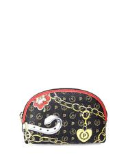 POLLINI HERITAGE Necesar cu fermoar negru - Genți plic și truse - 1