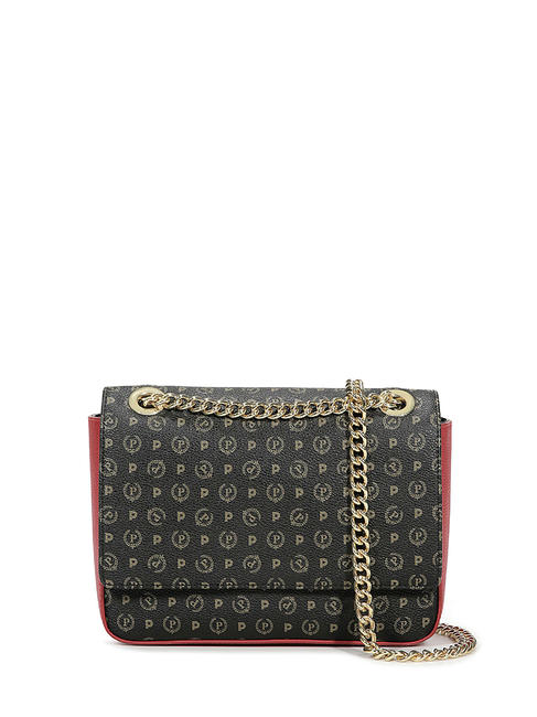 POLLINI Patrimoniul clasic Geantă de umăr lac negru - Genți femei