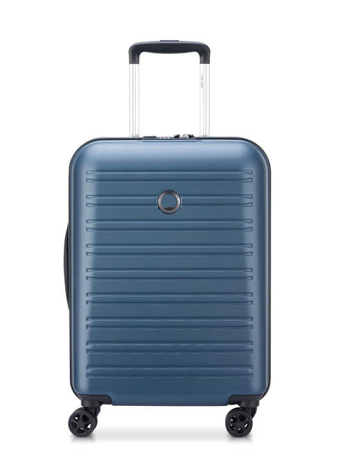 DELSEY SEGUR 2.0 Troller pentru bagaje de mână, extensibil albastru - Bagaje de mână