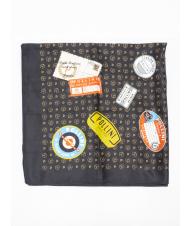 POLLINI PATCH Foulard imprimat negru - Eșarfe - 1