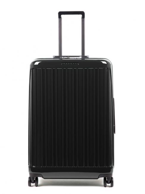 PIQUADRO SEEKER Troller mediu 69 cm negru - Trolere rigide