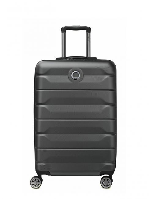 DELSEY AIR ARMOUR Troller Spinner mediu, extensibil negru - Trolere rigide