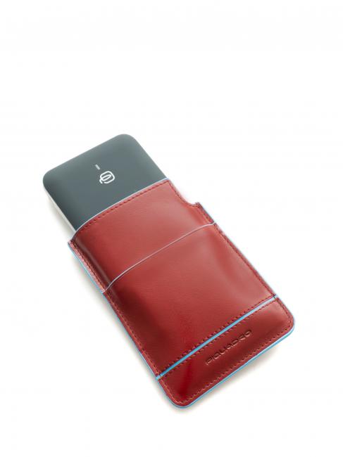 PIQUADRO Power Bank BLUE SQUARE linie RED - Husă pentru tabletă și organizator