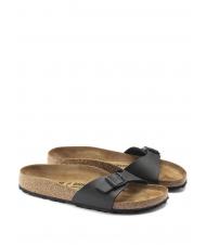 BIRKENSTOCK MADRID BIRKO FLOR Sandale cu papuci negru - Pantofi unisex - 1