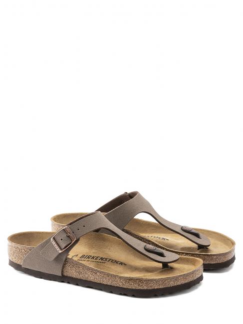 BIRKENSTOCK GIZEH BIRKO-FLOR  Sandale tanga mocca - Pantofi unisex