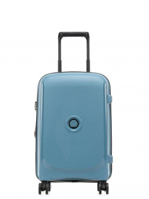 DELSEY BELMONT PLUS Troller pentru bagaje de mână, extensibil albastru de zinc - Bagaje de mână