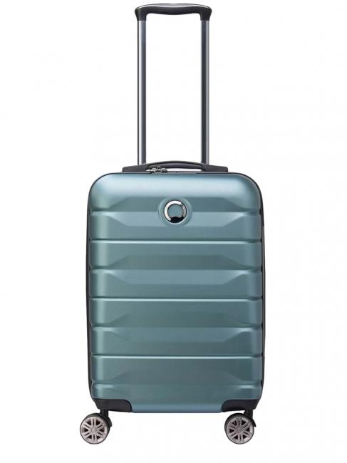 DELSEY AIR ARMOUR Troller pentru bagaje de mână, extensibil verde - Bagaje de mână