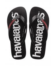 HAVAIANAS TOP LOGOMANIA 2 Papuci flip-flop ROSU RUBIN - Pantofi femei - 1