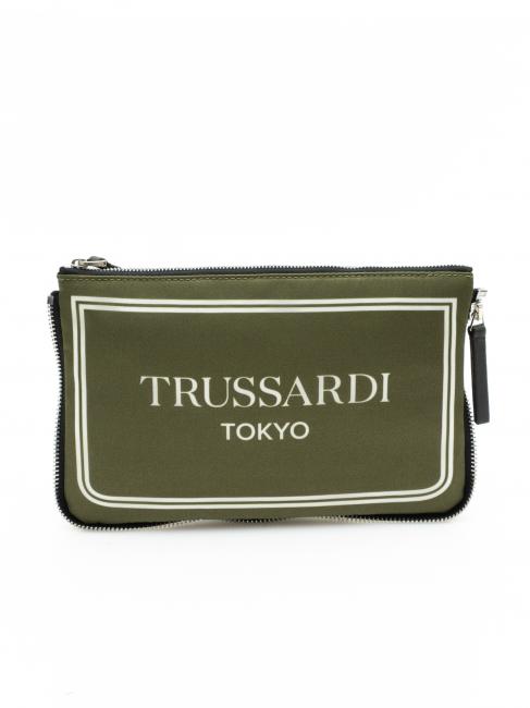 TRUSSARDI CITY POCKET Geantă de mână verde Tokyo - Genți femei