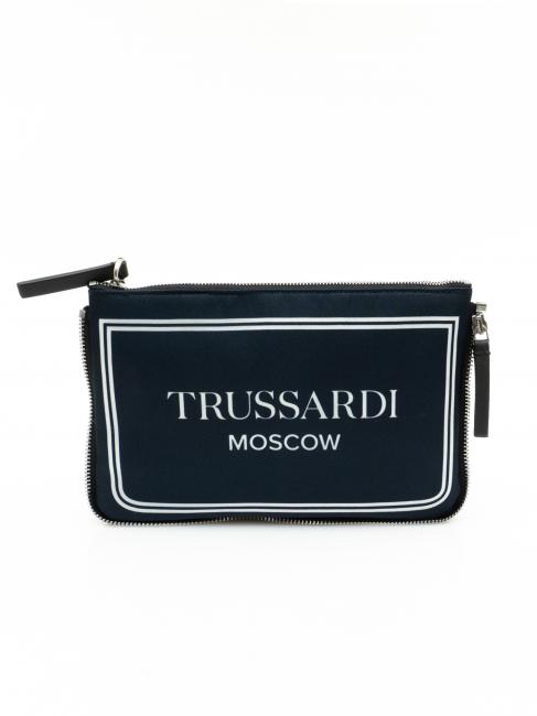 TRUSSARDI CITY POCKET Geantă de mână albastru moscova - Genți femei