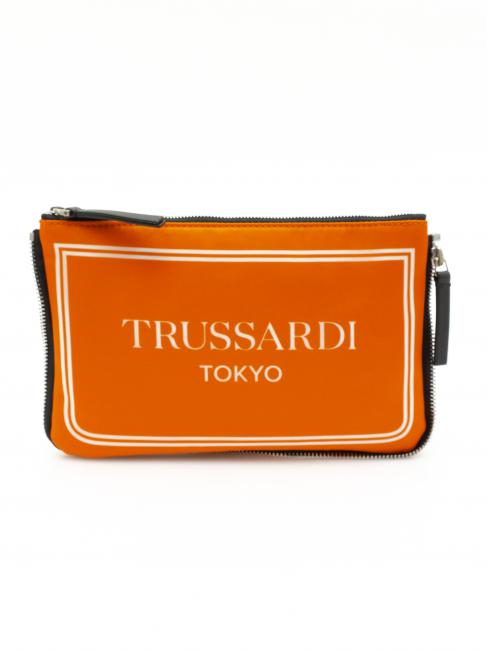 TRUSSARDI CITY POCKET Geantă de mână portocala de Tokyo - Genți femei