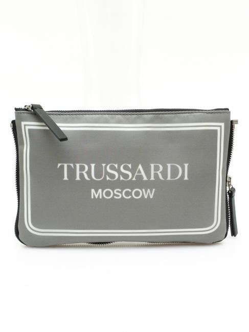 TRUSSARDI CITY POCKET Geantă de mână gri moscova - Genți femei