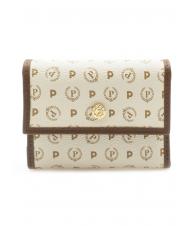 POLLINI Portofel HERITAGE CLASSIC, cu poseta fildeș / brun - Portofele femei - 1