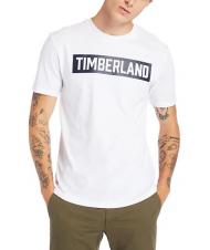 TIMBERLAND SS 3D EMBOSSED Tricou cu logo &icirc;n relief alb - tricou - 1