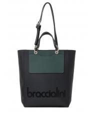 BRACCIALINI MY ONE Cumpărător de m&acirc;nă/umăr negru/verde - Genți femei - 1