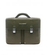 PIQUADRO CAMPIONARIO - LINK 2  Servietă pentru computer de 15,6 " VERDE - Serviete birou - 1