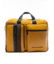 PIQUADRO CAMPIONARIO Servietă USIE 15,6 "pentru PC / iPad Air / Pro galben - Serviete birou - 1