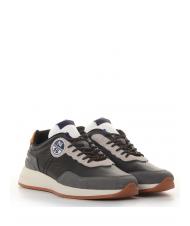NORTH SAILS RW-02 Adidași din piele negru/gri - Pantofi bărbați - 1