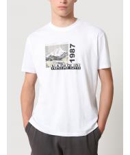 NAPAPIJRI SULE Tricou din bumbac wht grp f8e - tricou - 1