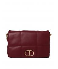 TWINSET Mini bag a tracolla trapuntata  zmeura inchisa - Genți femei - 1