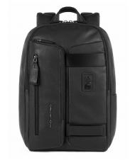 PIQUADRO W103 Rucsac din piele, suport pc 15,6". - Rucsacuri pentru laptop