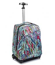 INVICTA BENIN ABSTRACT JUNGLE Rucsac cu troler aqua junglei abstracte - Rucsacuri cu role - 1