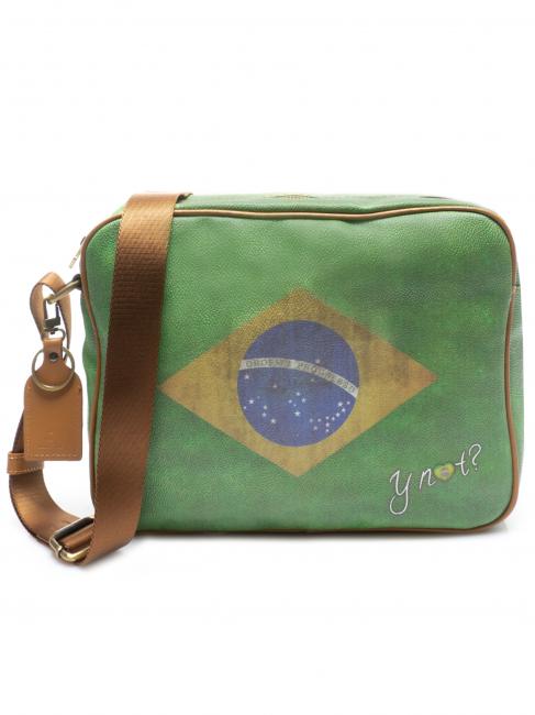 YNOT FLAG VINTAGE geanta de umar BRAZILIA - Genți femei
