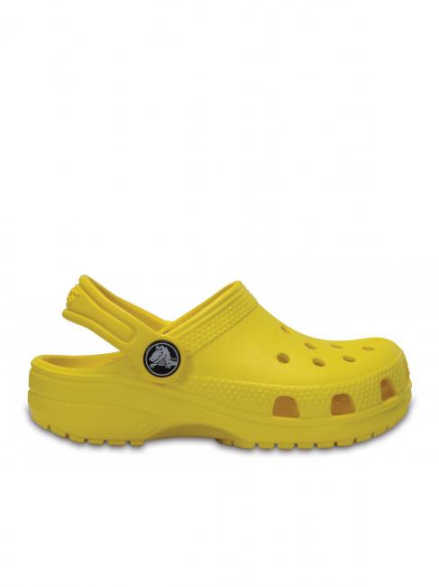 CROCS CLASSIC CLOG KIDS Sandale sabot lămâie - Pantofi pentru bebeluși