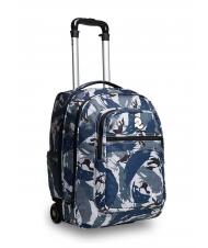 INVICTA NEW WAY NEW BUMP Fantasy Rucsac cu troller 2 &icirc;n 1 albastru camo militar - Rucsacuri cu role - 1