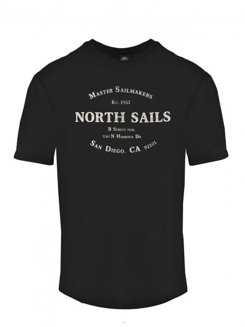 NORTH SAILS MASTER SAILMAKERS Tricou din bumbac negru - tricou