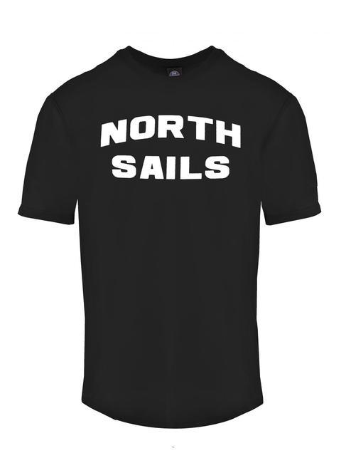 NORTH SAILS LOGO Tricou din bumbac negru - tricou