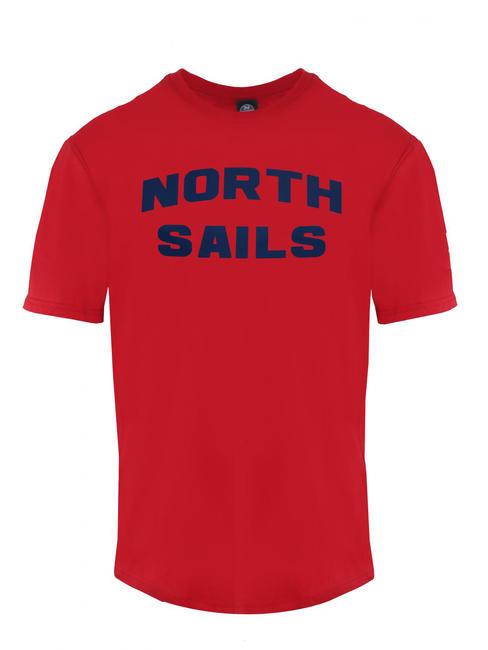 NORTH SAILS LOGO Tricou din bumbac roșu - tricou