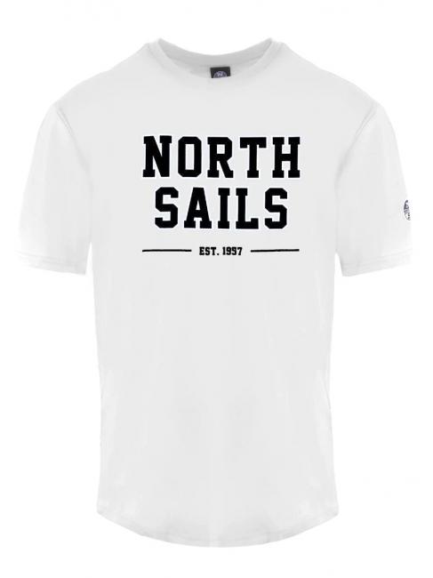 NORTH SAILS EST 1997 Tricou din bumbac alb - tricou