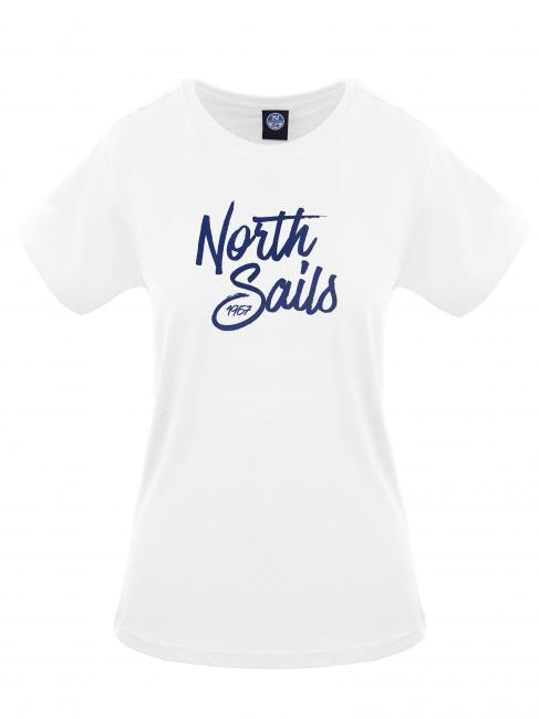 NORTH SAILS 1967 LOGO Tricou din bumbac alb - tricou