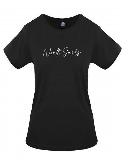 NORTH SAILS LOGO Tricou din bumbac negru - tricou