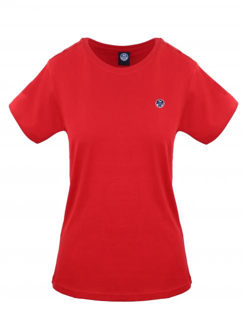 NORTH SAILS ESSENTIAL Tricou din bumbac roșu - tricou