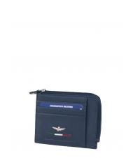 AERONAUTICA MILITARE FIGHTER Portofel plat din piele - Portofele bărbați