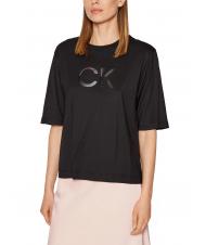 CALVIN KLEIN MESH LOGO Tricou relaxat Ck Black - tricou - 1