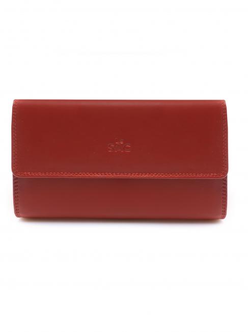 LESAC COLORFULL Portofel din piele cu dublu compartiment rs - Portofele femei