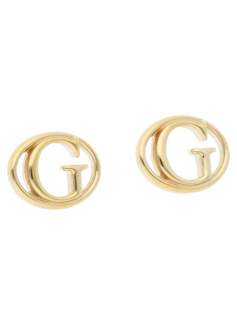 GUESS G LOGO STUDS Cercei aur galben - Cercei