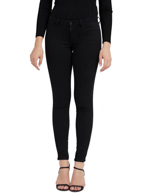 GUESS CURVE X Blugi skinny stretch carrie negru - Jeans
